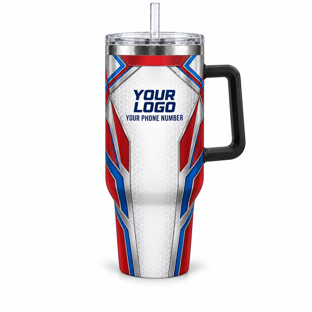 HVMC05R personalized tumbler 40oz front product mockup