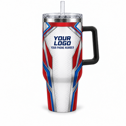 HVMC05R personalized tumbler 40oz front product mockup