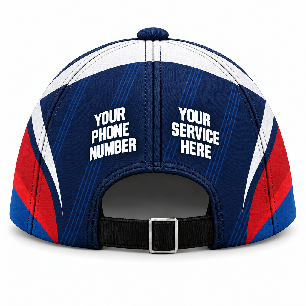 HVMC07 personalized cap back product mockup