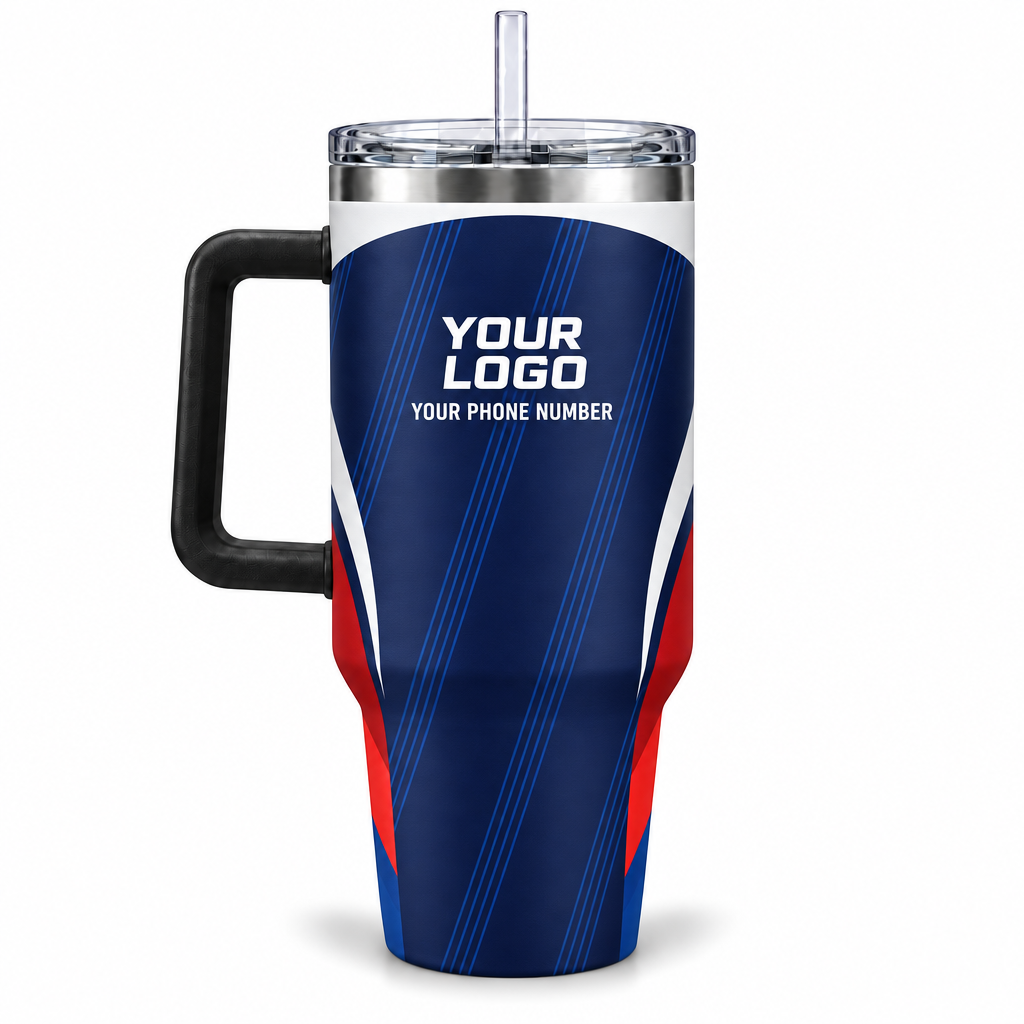 HVMC07 personalized tumbler 40oz back product mockup