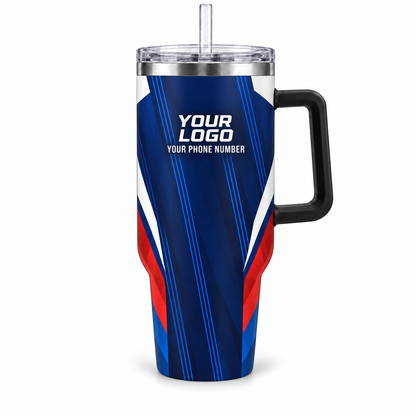 HVMC07 personalized tumbler 40oz front product mockup