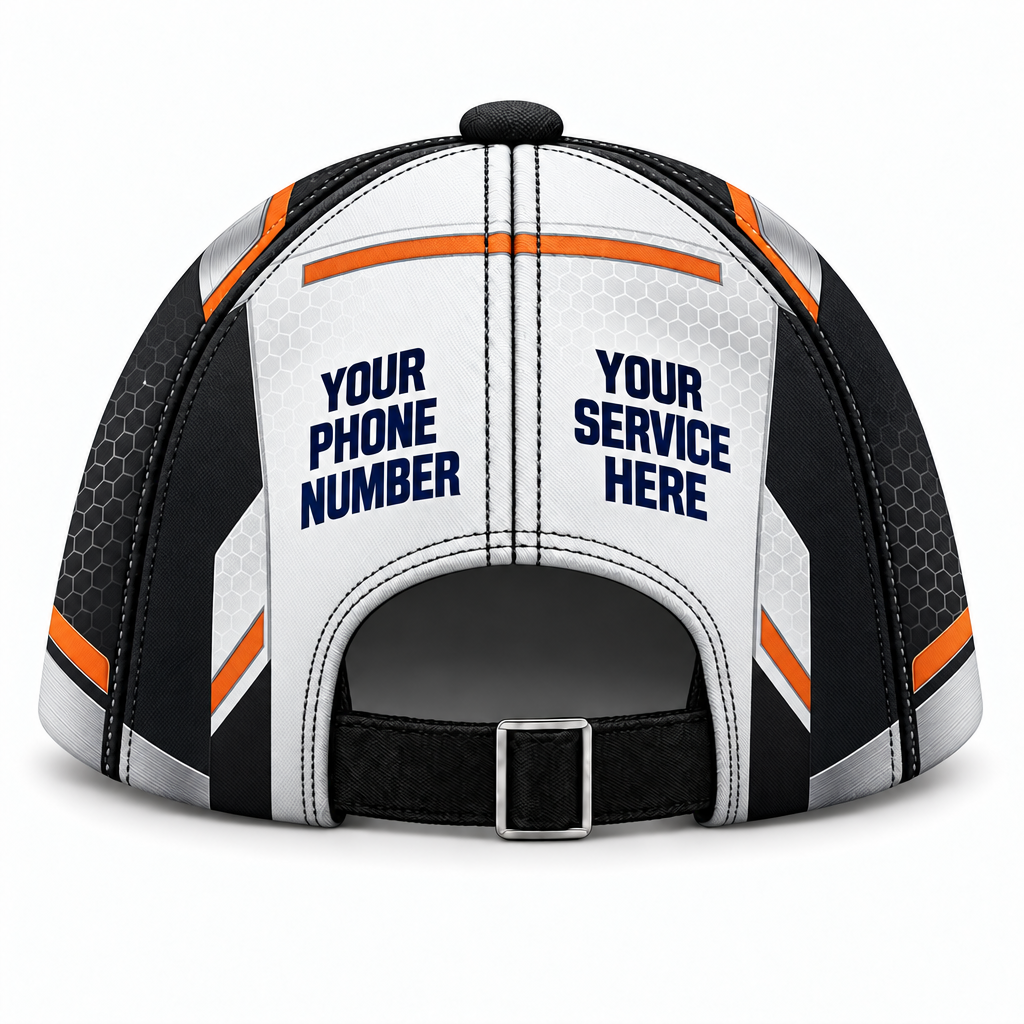 HVMC08 personalized cap back product mockup