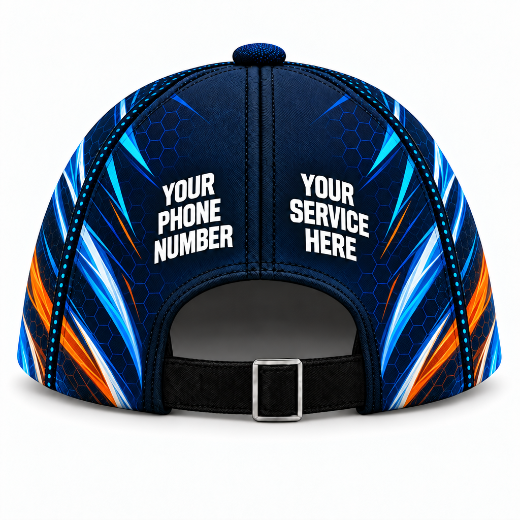 HVN001 personalized cap back product mockup