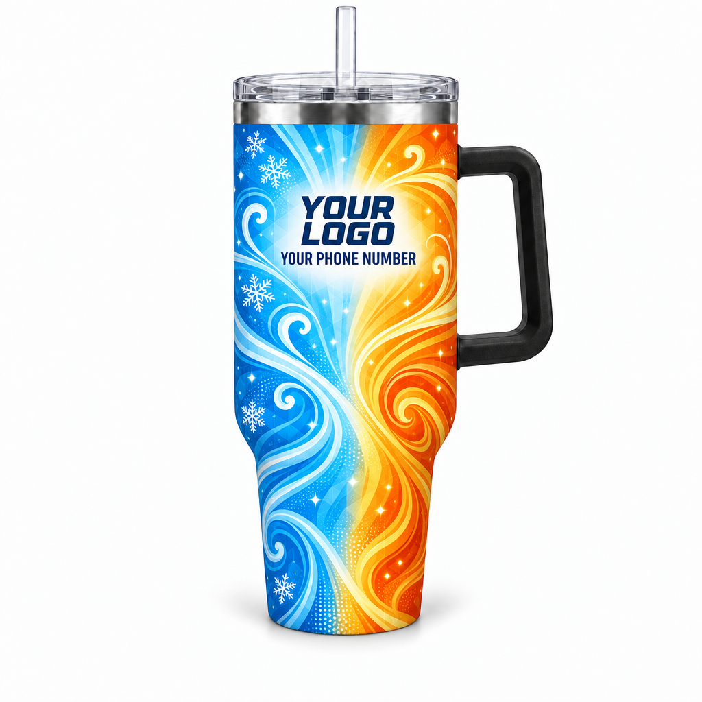 HVN003 personalized tumbler 40oz front product mockup
