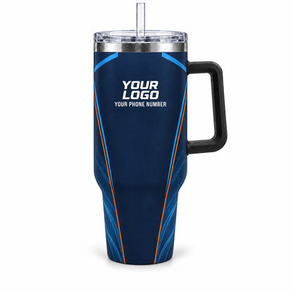 HVN004 personalized tumbler 40oz front product mockup
