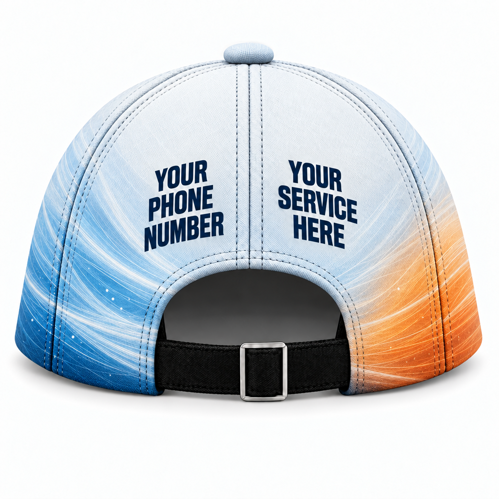 HVN005 personalized cap back product mockup