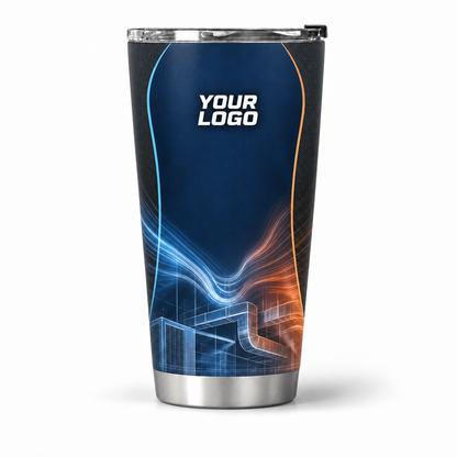 HVN007 personalized tumbler 20oz front product mockup