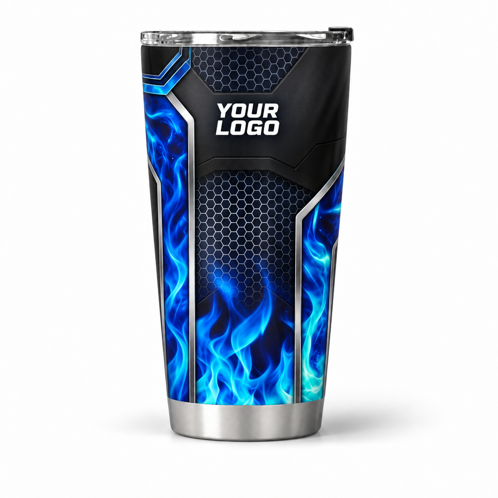 HVPB01 personalized tumbler 20oz front product mockup