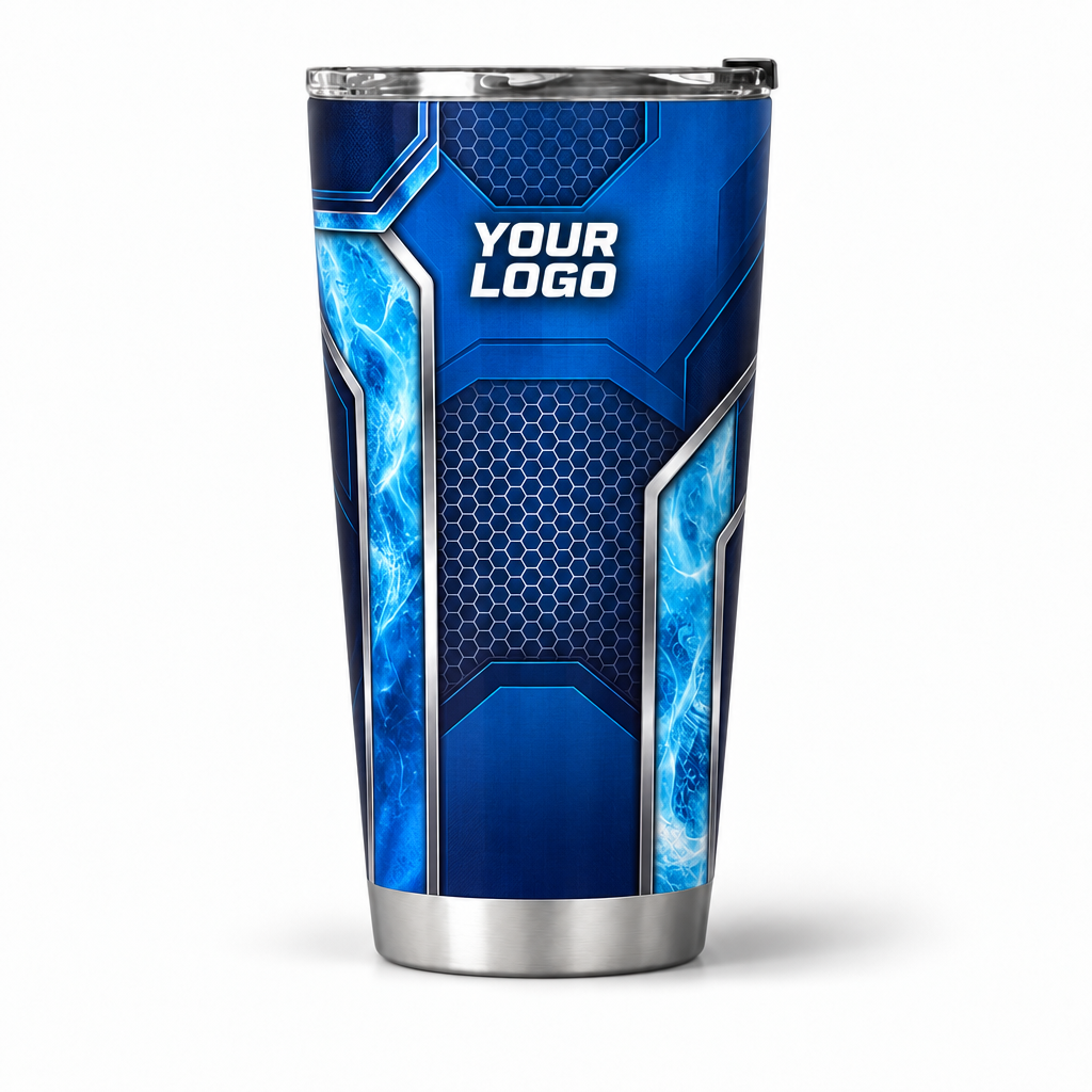 HVPB02 personalized tumbler 20oz front product mockup