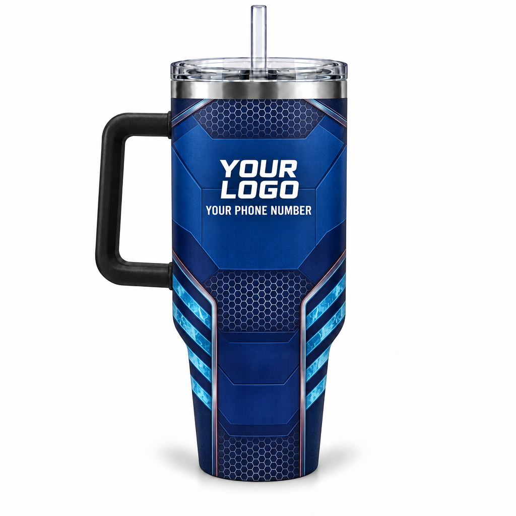HVPB02 personalized tumbler 40oz back product mockup