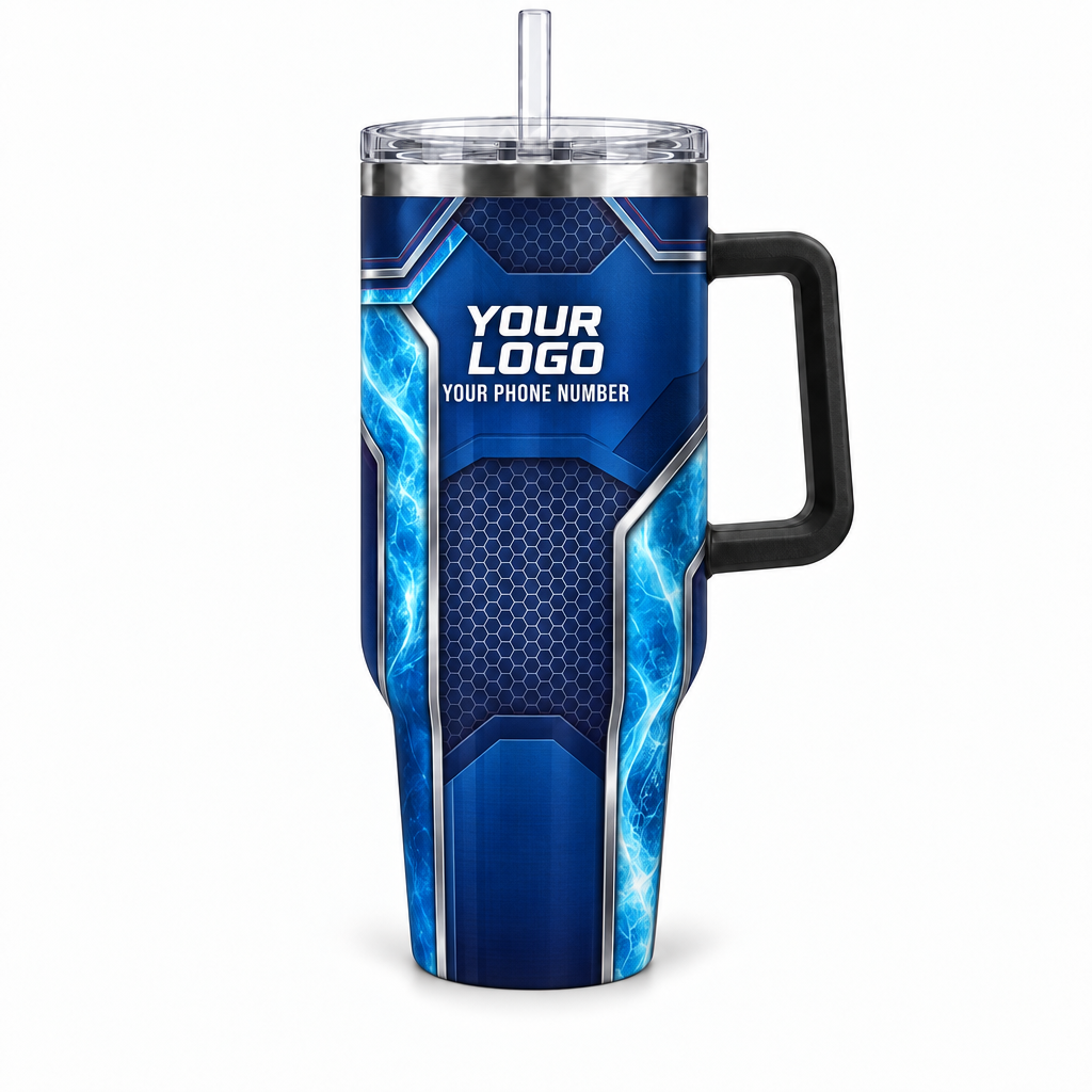 HVPB02 personalized tumbler 40oz front product mockup