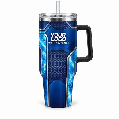 HVPB02 personalized tumbler 40oz front product mockup