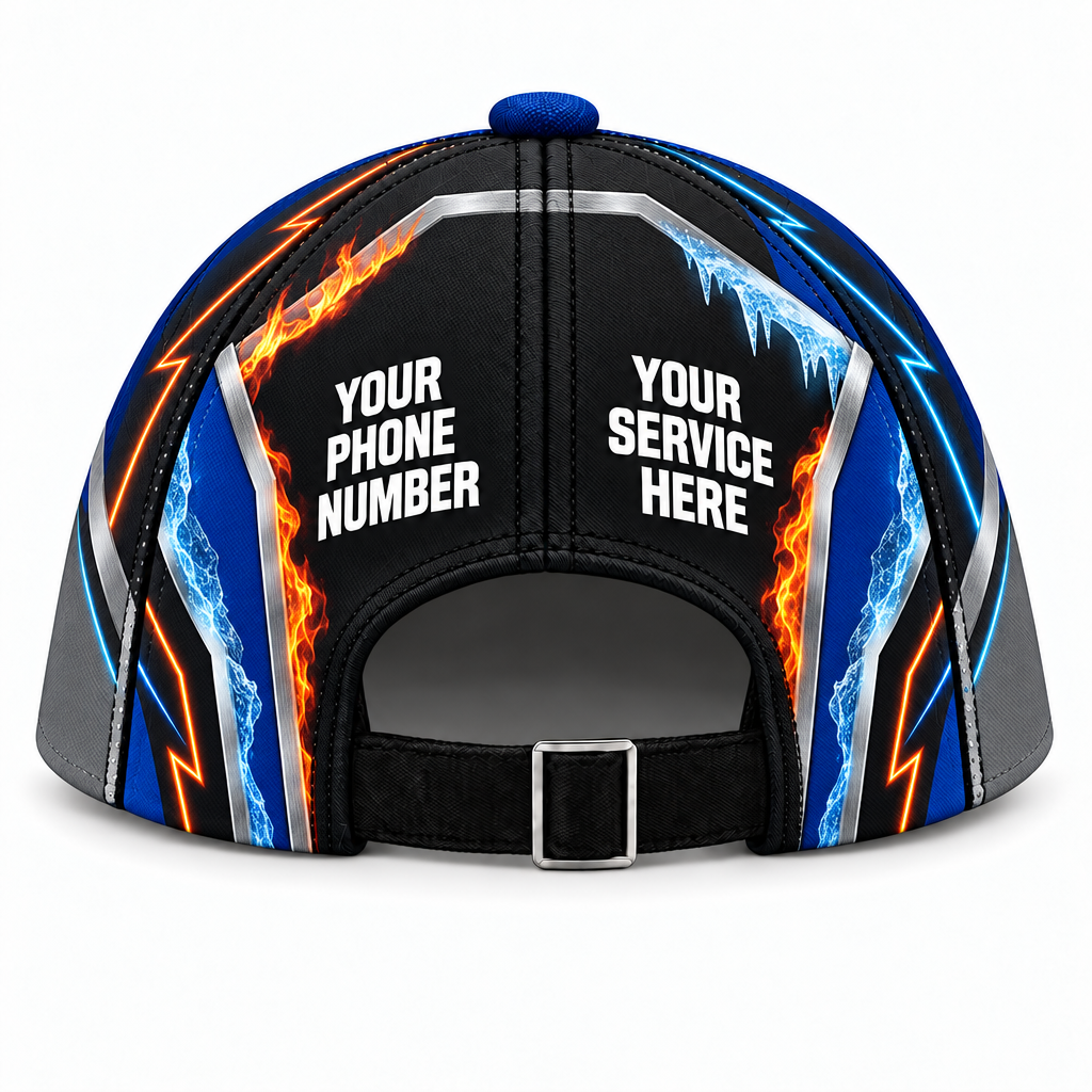 HVPB03 personalized cap back product mockup