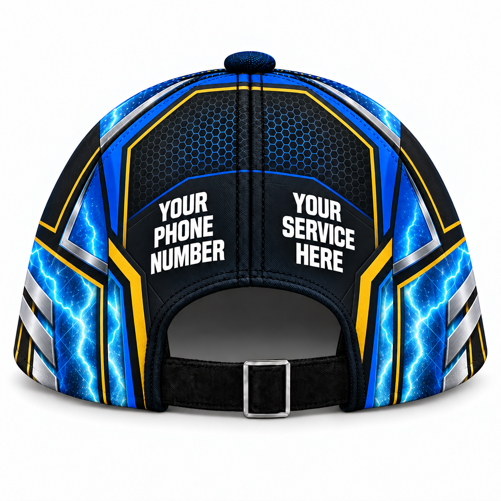 HVPB05 personalized cap back product mockup