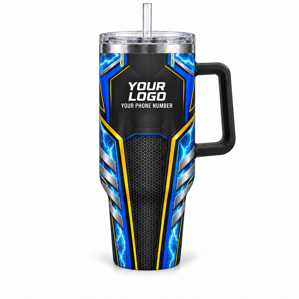 HVPB05 personalized tumbler 40oz front product mockup