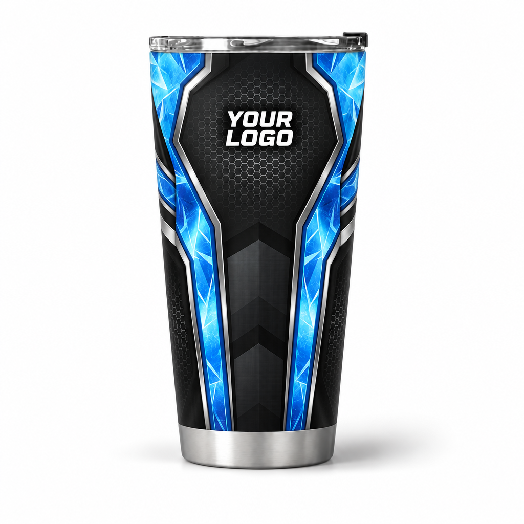 HVPB06 personalized tumbler 20oz front product mockup