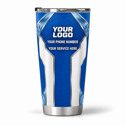 HVPB09 personalized tumbler 20oz back product mockup