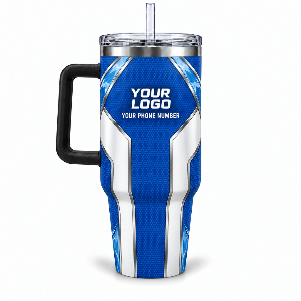 HVPB09 personalized tumbler 40oz back product mockup