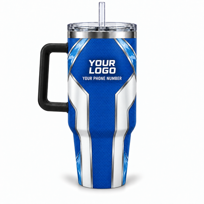 HVPB09 personalized tumbler 40oz back product mockup