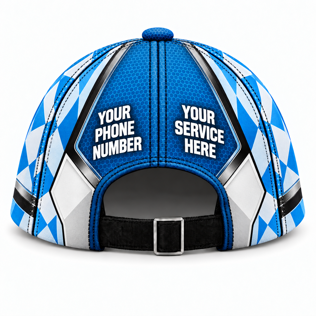 HVPB10 personalized cap back product mockup