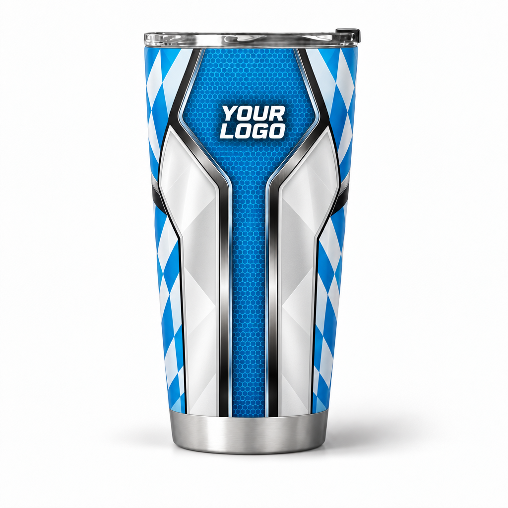 HVPB10 personalized tumbler 20oz front product mockup