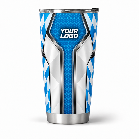 HVPB10 personalized tumbler 20oz front product mockup