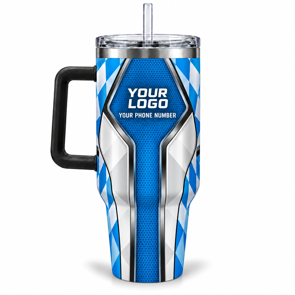 HVPB10 personalized tumbler 40oz back product mockup