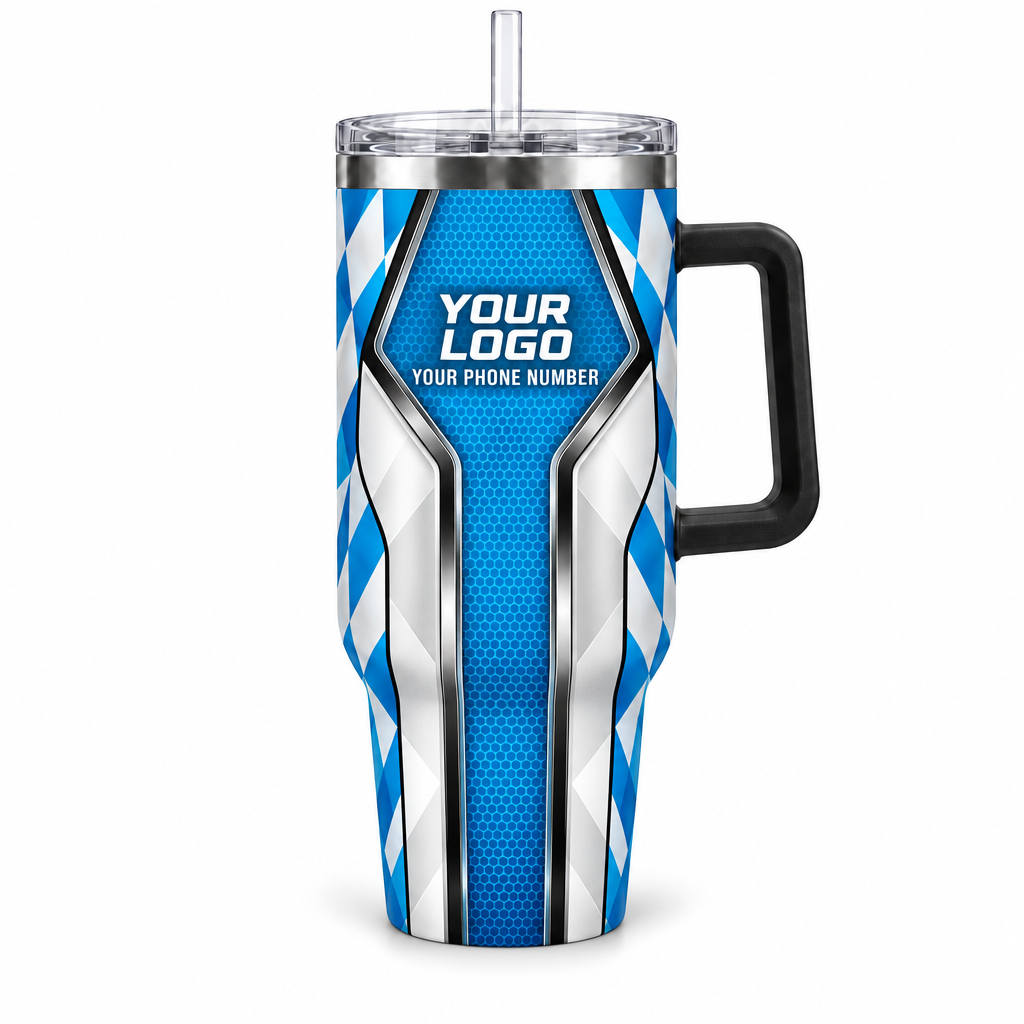 HVPB10 personalized tumbler 40oz front product mockup