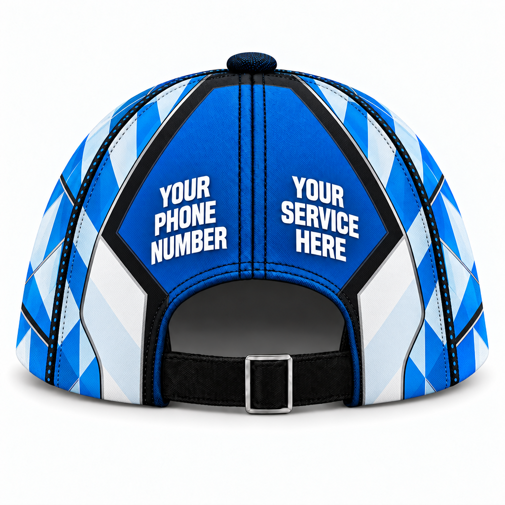 HVPB11 personalized cap back product mockup