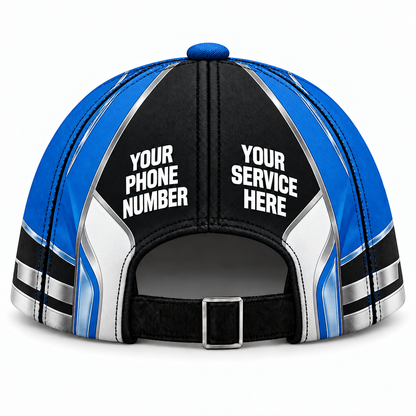 HVPB12 personalized cap back product mockup