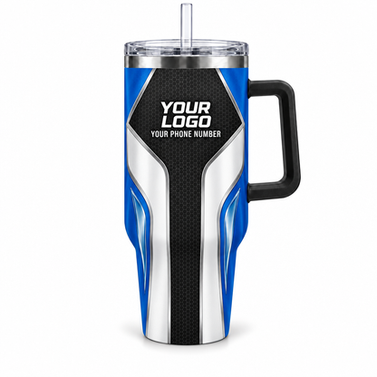 HVPB12 personalized tumbler 40oz front product mockup