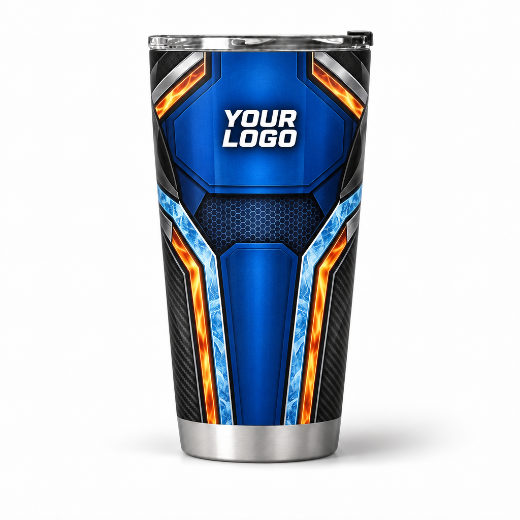 HVPB14 personalized tumbler 20oz front product mockup