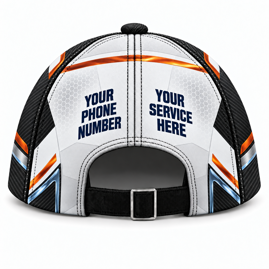 HVPBR00 personalized cap back product mockup