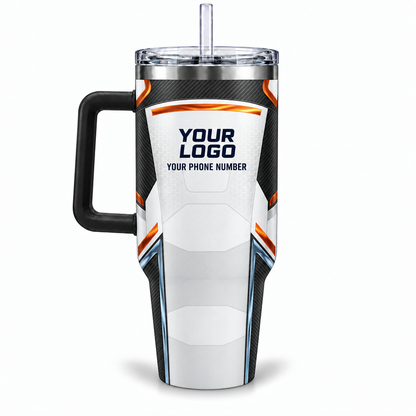 HVPBR00 personalized tumbler 40oz back product mockup