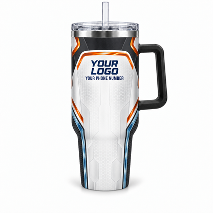 HVPBR00 personalized tumbler 40oz front product mockup