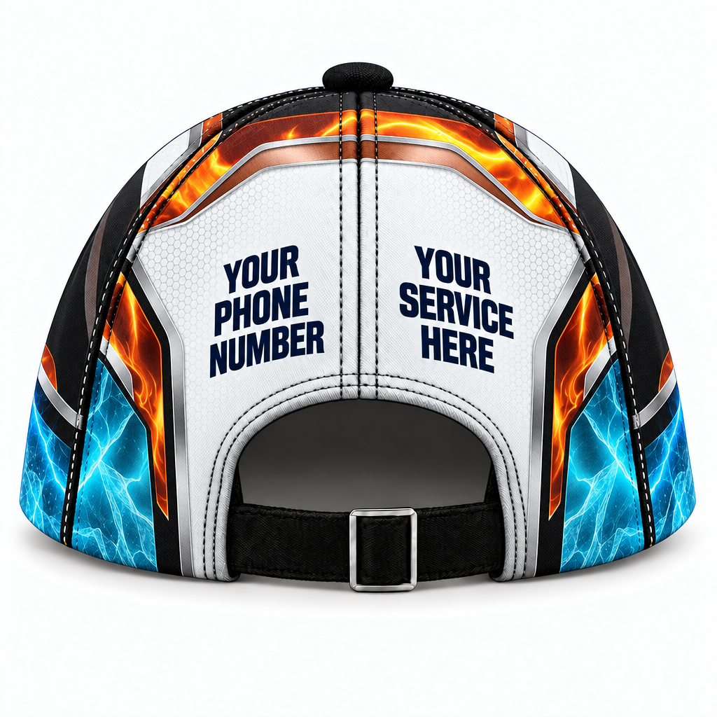 HVPBR01 personalized cap back product mockup