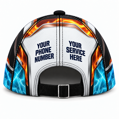 HVPBR01 personalized cap back product mockup