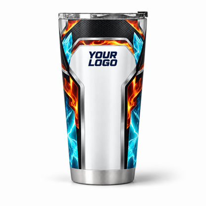 HVPBR01 personalized tumbler 20oz front product mockup