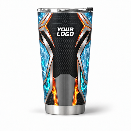 HVPBR02 personalized tumbler 20oz front product mockup
