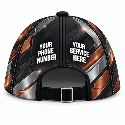 HVPBR03 personalized cap back product mockup