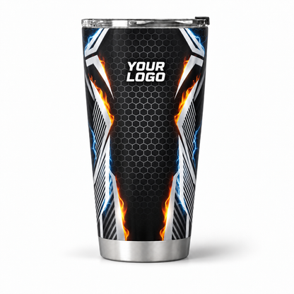 HVPBR05 personalized tumbler 20oz front product mockup