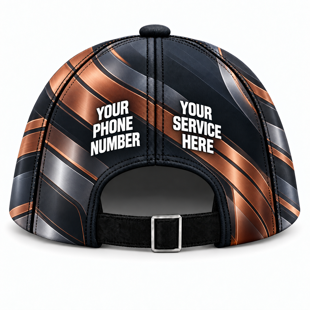 HVPBR06 personalized cap back product mockup