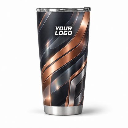 HVPBR06 personalized tumbler 20oz front product mockup