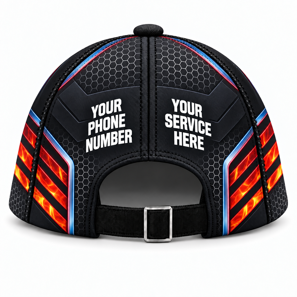 HVPR01 personalized cap back product mockup