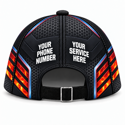 HVPR01 personalized cap back product mockup