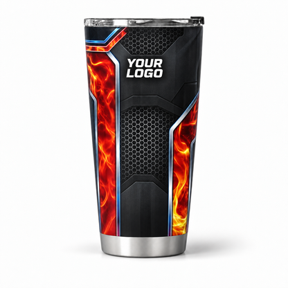 HVPR01 personalized tumbler 20oz front product mockup