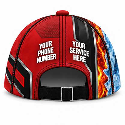 HVPR02 personalized cap back product mockup