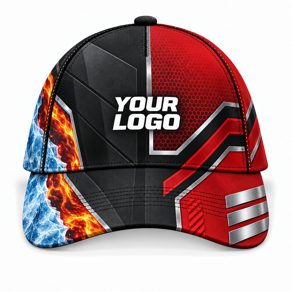 HVPR02 personalized cap front product mockup