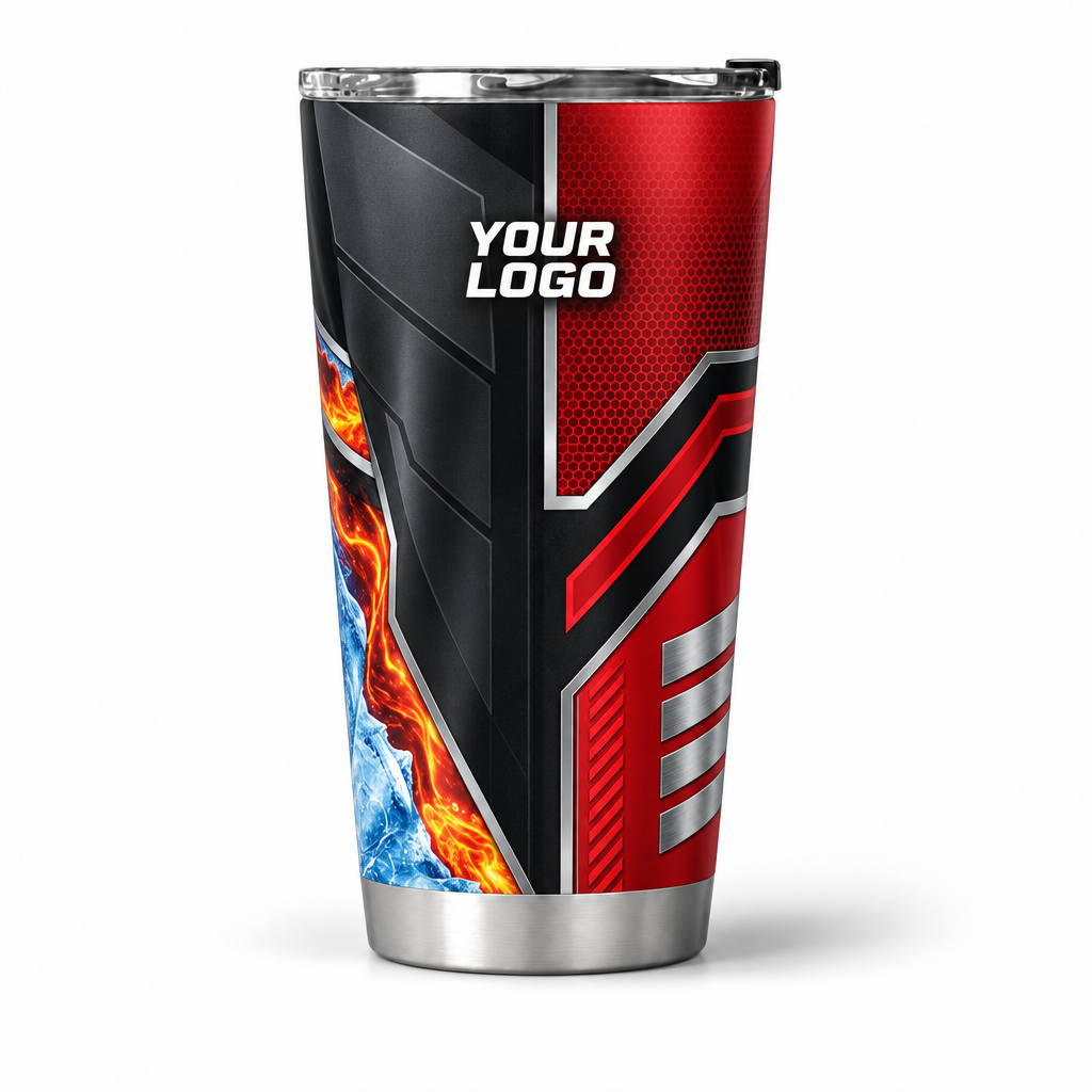 HVPR02 personalized tumbler 20oz front product mockup