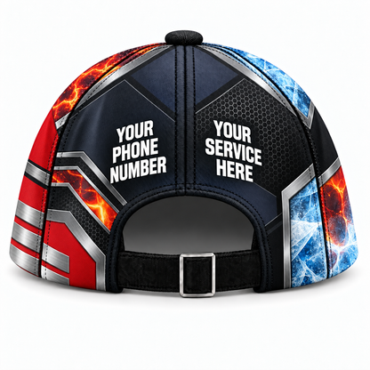 HVPR03 personalized cap back product mockup